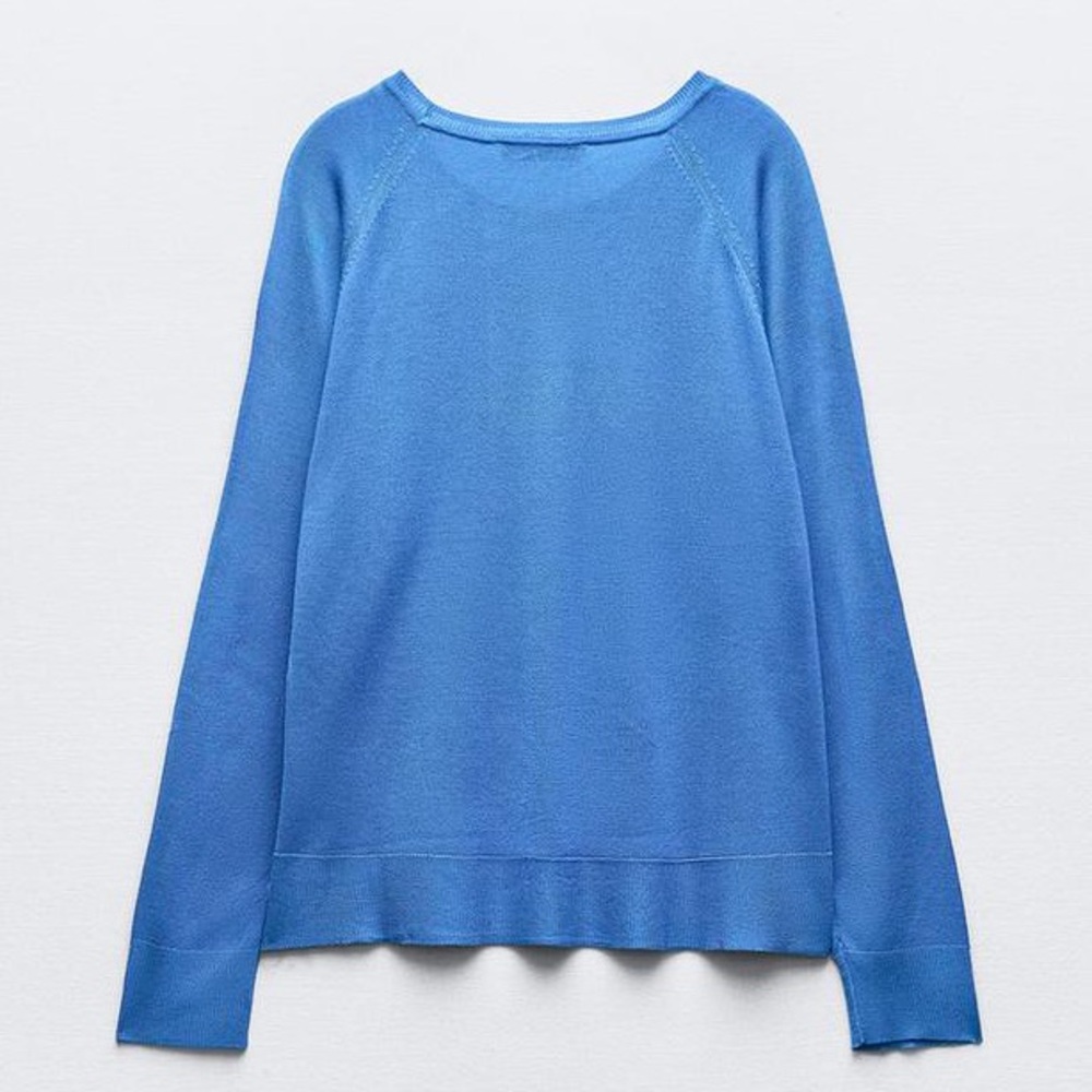 Zara Basic Fine Knit Sweater - image 2